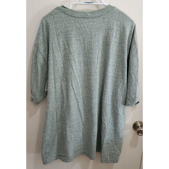 Carhartt Original Fit Green Pocket T Shirt Size 2XL Cotton Polyester Blend K87 - Picture 6 of 9